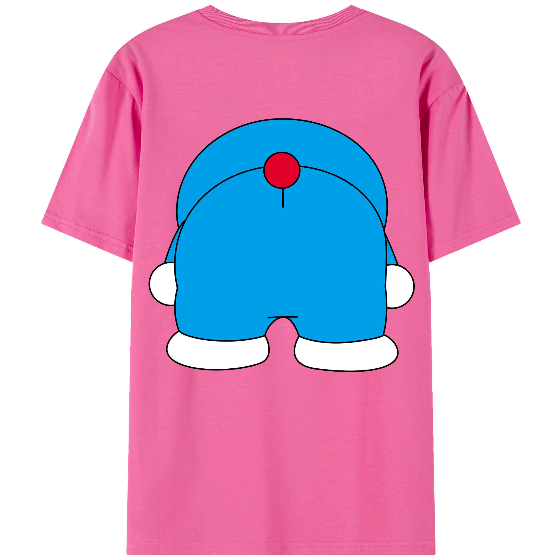 （画像用） ドラえもん Doraemon レディース半袖Tシャツ(バックプリント)